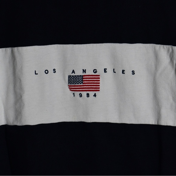 John Galt Brandy Melville Los Angeles 1984 Crewneck Sweatshirt - Picture 2 of 8